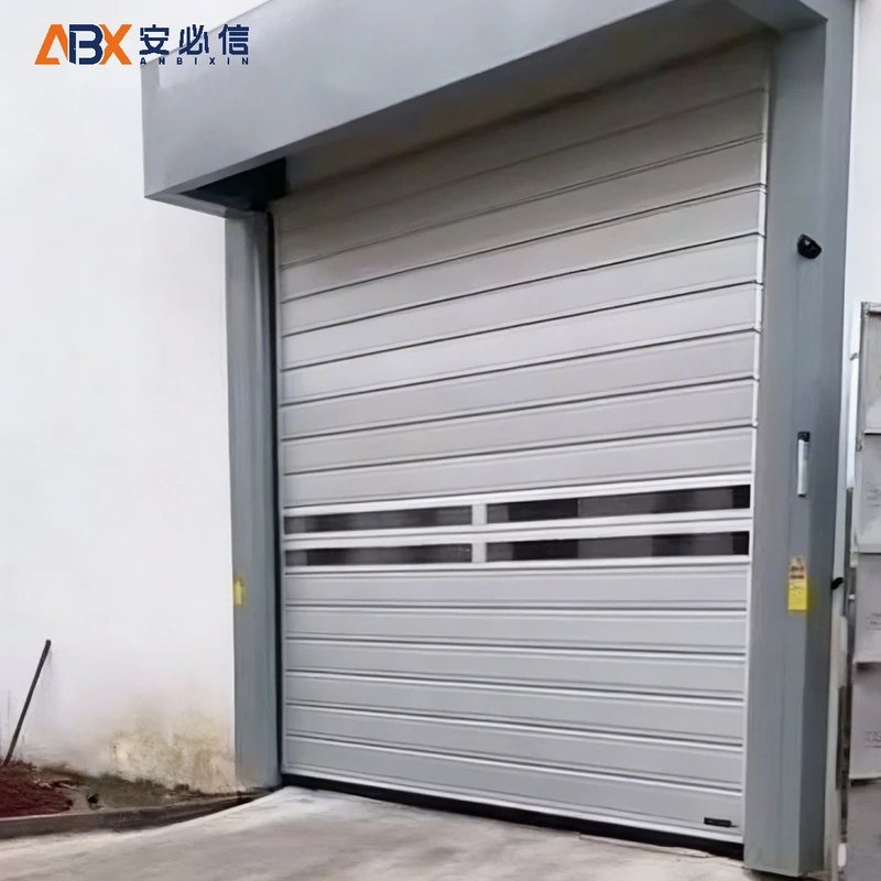 白山螺旋式高速门